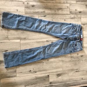 Skinny bootcut jeans